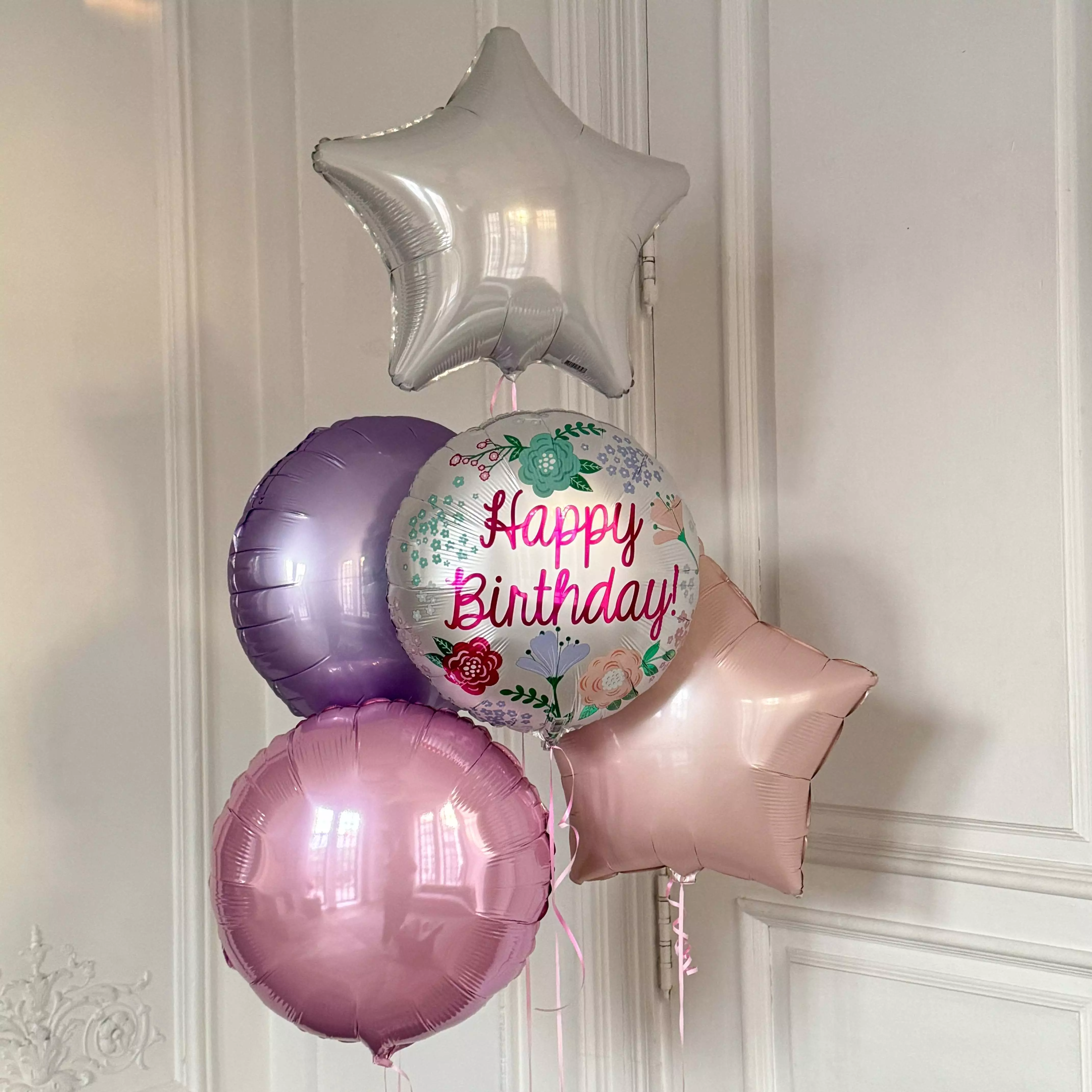 Набор воздушных шаров Happy Birthday